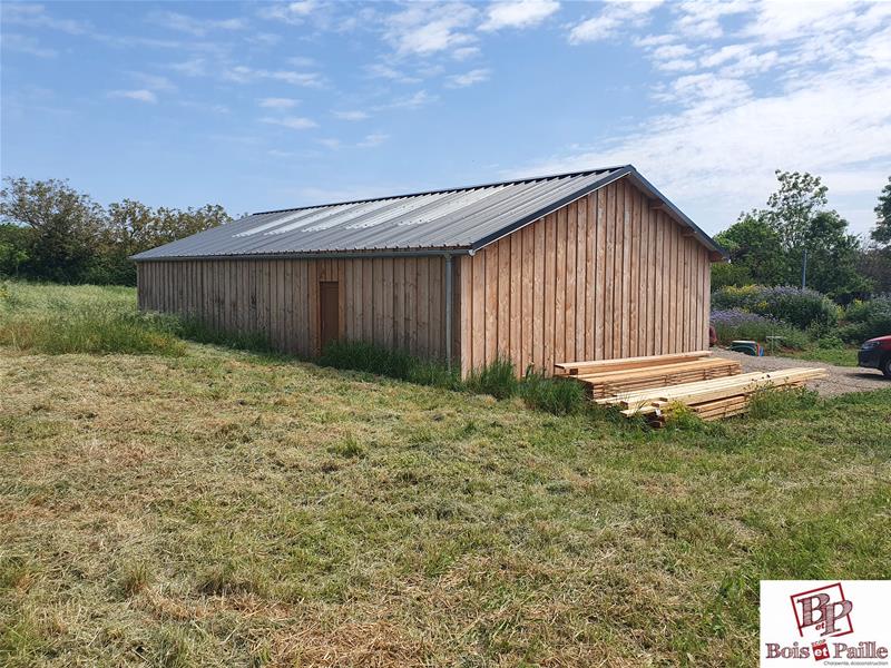 Hangar en bois pour maraîchage en Vendée (85)